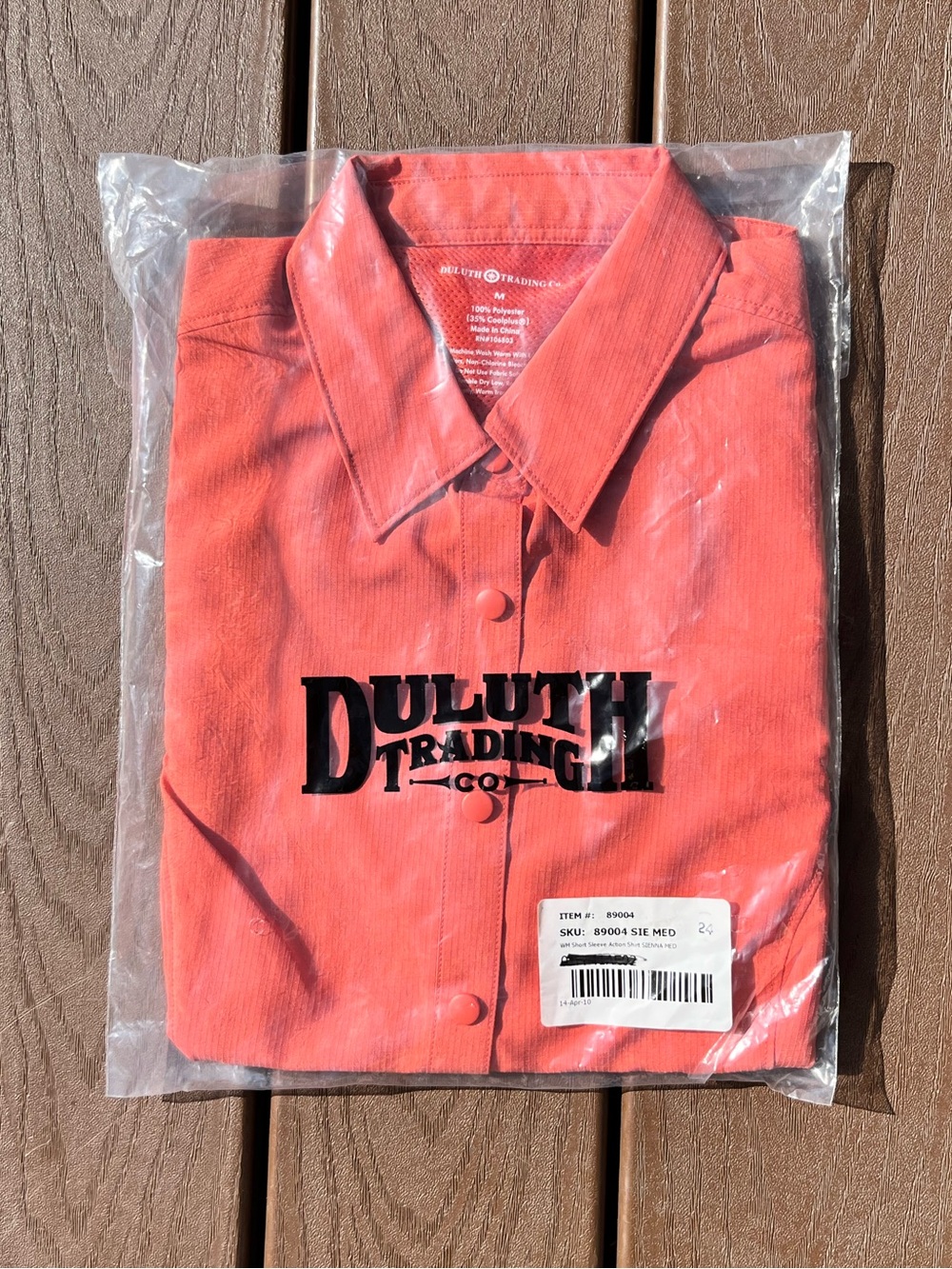 Duluth Trading Co. Short-Sleeve Button-Up